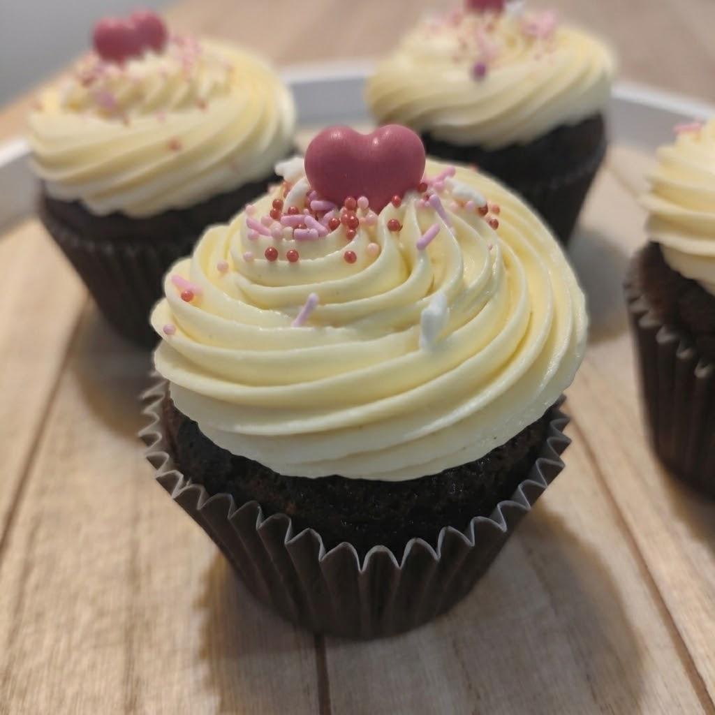 Vanilkové cupcakes